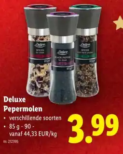 Lidl Deluxe Pepermolen aanbieding