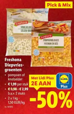 Lidl Freshona Diepvriesgroenten aanbieding
