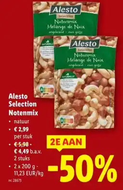 Lidl Alesto Selection Notenmix aanbieding