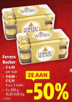 Lidl Ferrero rocher aanbieding