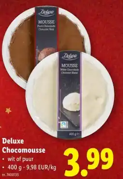 Lidl Deluxe Chocomousse aanbieding
