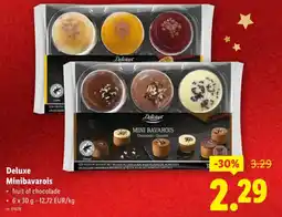 Lidl Deluxe Minibavarois aanbieding