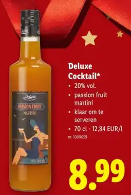 Lidl Deluxe Cocktail aanbieding