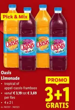 Lidl Oasis Limonade aanbieding