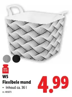 Lidl W5 Flexibele mand aanbieding