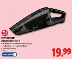 Lidl Silvercrest accuhandstofzuiger aanbieding