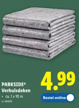Lidl Parkside verhuisdeken aanbieding