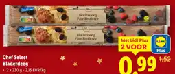 Lidl Chef Select Bladerdeeg aanbieding