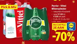 Lidl Perrier - Vittel Mineraalwater aanbieding