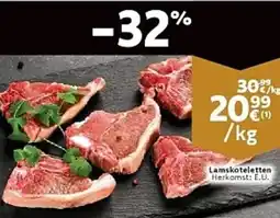 Cora Lamskoteletten aanbieding