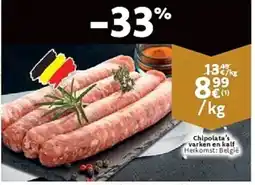 Cora Chipolata's varken en kalf aanbieding
