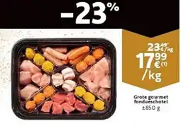 Cora Grote gourmet fondueschotel aanbieding