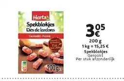 Cora Herta Spekblokjes Gerookt aanbieding