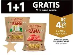 Cora Giovanni rana gevulde pasta aanbieding
