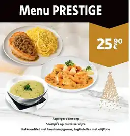 Cora Menu prestige aanbieding