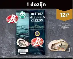 Cora Holle oesters fines de claires groene label rouge kal. 3 aanbieding