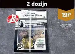 Cora Holle oesters fines de claires label rouge aanbieding