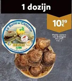Cora Platte oesters van bretagne belons kal. 2 aanbieding