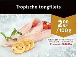 Cora Tropische tongfilets aanbieding