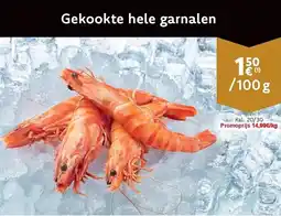Cora Gekookte hele garnalen aanbieding