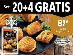 Cora Mora Bladerdeeg aperitiefhapjes aanbieding