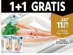 Cora Alaska koolvisfilets ocean pride aanbieding