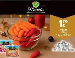 Cora Florette Sla snacking aanbieding