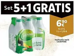 Cora Campina Halfvolle melk aanbieding