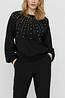 Berca Shoes Vero Moda Trui Dames Denise Pearl - Zwart aanbieding