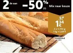 Cora Stokbrood Wit aanbieding