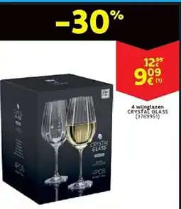 Cora 4 wijnglazen crystal glass (3769951) aanbieding
