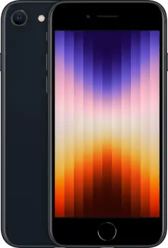 Coolblue iPhone SE 2022 64Go Noir Reconditionné (Légères traces d'utilisation) aanbieding