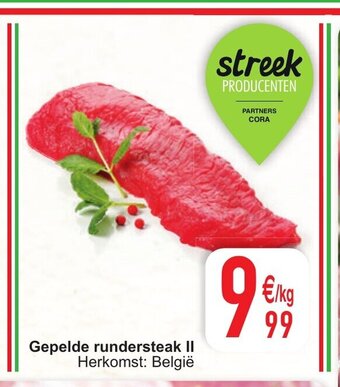 Cora Gepelde rundersteak II aanbieding
