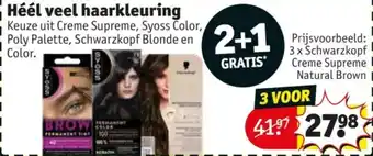 Héél veel haarkleuring