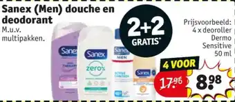 Sanex men douche en deodorant