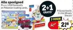 Kruidvat Alle speelgoed aanbieding
