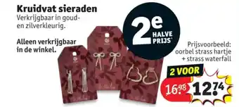 Kruidvat Kruidvat sieraden aanbieding
