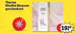 Kruidvat Therme mindful blossom geschenkset aanbieding