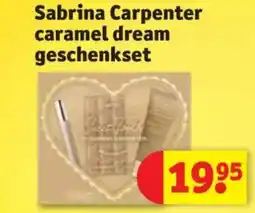 Kruidvat Sabrina carpenter caramel dream geschenkset aanbieding