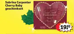 Kruidvat Sabrina carpenter cherry baby geschenkset aanbieding