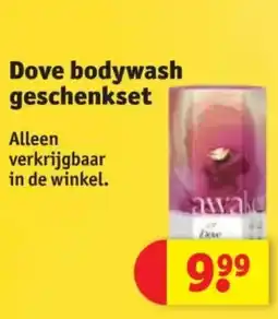 Kruidvat Dove bodywash geschenkset aanbieding