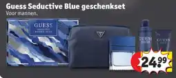 Kruidvat Guess seductive blue geschenkset aanbieding