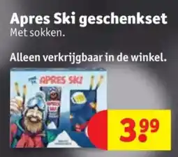 Kruidvat Apres Ski geschenkset aanbieding