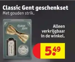Kruidvat Classic Gent geschenkset aanbieding