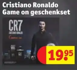 Kruidvat Cristiano ronaldo game on geschenkset aanbieding