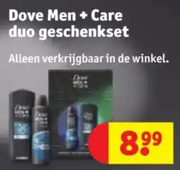 Kruidvat Dove Men + Care duo geschenkset aanbieding