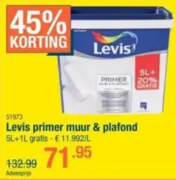Cevo Levis primer muur & plafond aanbieding