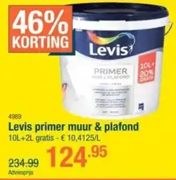 Cevo Levis primer muur & plafond aanbieding