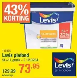 Cevo Levis plafond aanbieding