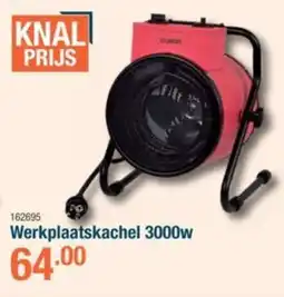 Cevo Werkplaatskachel 3000W aanbieding
